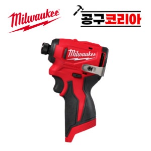 밀워키 충전 임팩 드릴 드라이버 M12 BLIDRC-0 콤팩트 브러시리스 베어툴 본체