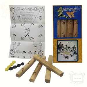 동남 전통 민속 윷놀이 세트 3500 중 민속놀이 명절게임 1개입