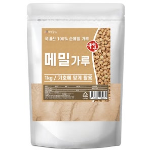 국내산 메밀가루 1kg, 1개