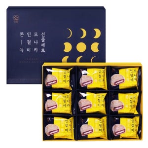 [우리밀] 달콤 쫀득한 인절미 모나카 세트(30g 9개)