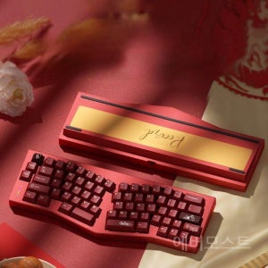 에버모스트 RECORD 3 모드 Alice 기계식 키보드 알루미늄 Tuotuo 68 RGB 맞춤형 개스킷 키트