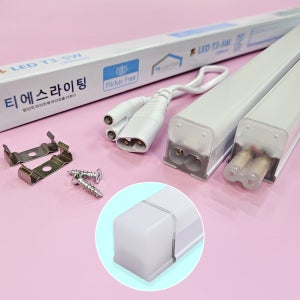 슬림 LED T3 T5조명 높이27mm 300MM 주광색 플리커프리 간접조명