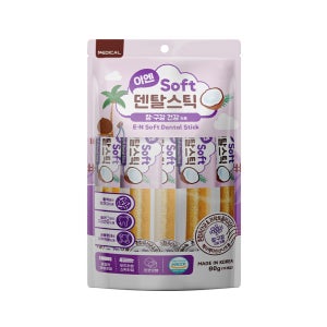 [유통기한 26년09월]페디칼 이엔 소프트 덴탈스틱 강아지껌 장+구강, 90g, 1개