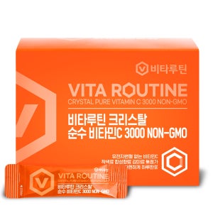 비타루틴 크리스탈 순수 비타민C 3000 고함량 비타민씨 고용량 분말 가루 스틱 30포