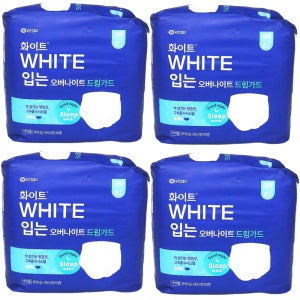 화이트 입는 오버나이트 L 대형 8개입 x 4개