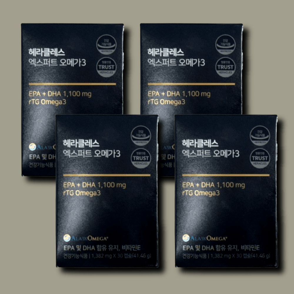 <b>헤라클레스</b> 엑스퍼트 오메가3 30캡슐 4박스