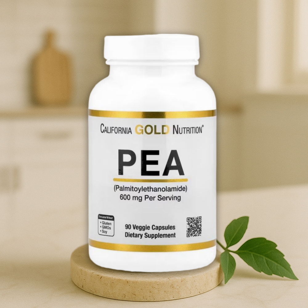 캘리포니아골드 레이크에비뉴 <b>PEA 팔미토일에탄올아마이드</b> 90캡슐, 1개