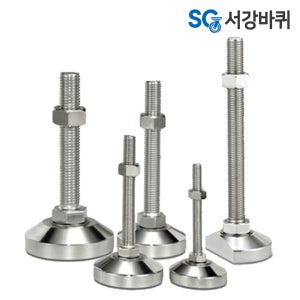 일반형 중량 중하중 조절발 조절좌 레벨링풋 레벨풋 수평 높이 조절 59컵 M12 100mm