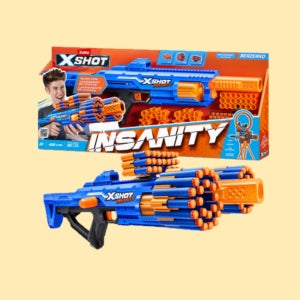 엑스샷 인새니티 베르제르코 8연발 소프트 총알 너프건 대형 사이즈 장난감 총