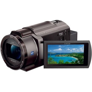 카메라 일본 640173 ソニー SONY 소니 디지털 4K 비디오 레코더 Handycam (핸디캠) 브론즈브라운 FDR-AX45ATI