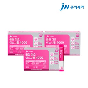 JW중외제약 콜린 미오 이노시톨 4000 30포, 3개