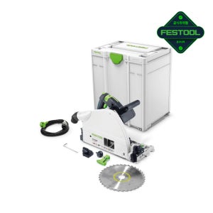 페스툴 전기 원형 톱 플런지쏘 세트 TS 75 EBQ-Plus 576120