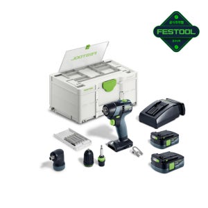 페스툴 충전 전동 드릴 드라이버 세트 TXS 12 2,5-Set 576879