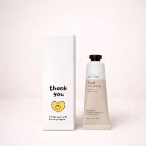 스티커 포장 비욘드 핸드크림 30ml 10개이상 단체선물 답례품 어린이집 관공서 스승의 날