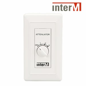 인터엠 스피커 볼륨 조절기 ATT-03 3W 오디오 볼륨조절 스위치