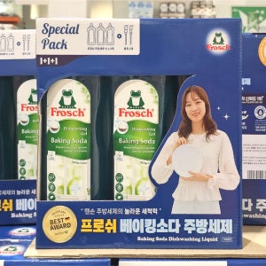 코스트코 프로쉬 베이킹소다 주방세제 세트 1L x 3팩 피부 저자극 세제 구매대행