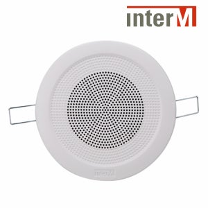 인터엠 매입 원형 실링 스피커 CS-303FC 100mm(4인치) 사무실 비상 방송 스피커