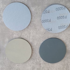 1000방사포 사포3000방 전동드릴 원형 5인치