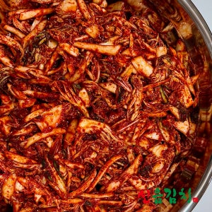 매운 신음김치 밥반찬 캠핑푸드(매운김치1.5kg)
