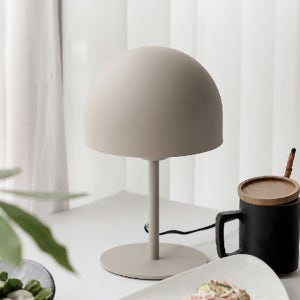 라디룸 국산 단스탠드 모던보이 스피어 테이블 침실 고급 미니 조명 선물 그레이 베이지