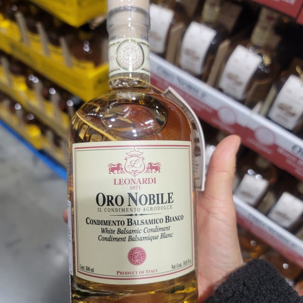 레오나르디 오로 노빌레 화이트 발사믹 콘디멘트 500ml 코스트코