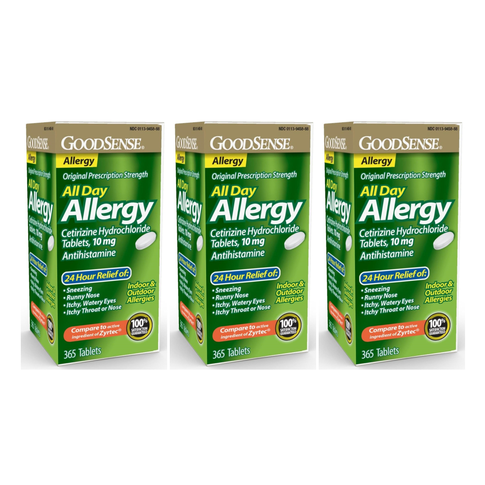 굿센스 올데이 알러지 <b>세티리진</b> 365개입 3개