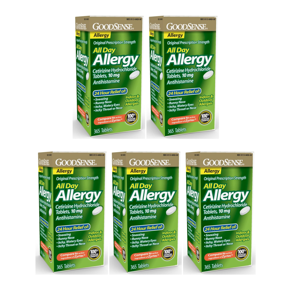 굿센스 올데이 알러지 <b>세티리진</b> 365개입 5개