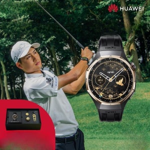HONMA HUAWEI WATCH GT 6 Pro 골프 스마트워치 기무라 타쿠야 착용