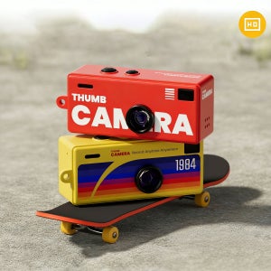 카메라 키링 차메라 키링 챠메라 차메르 차르메라 미니 카메라 SD카드 포함 코닥디자인