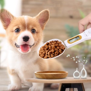 사료스푼 반려동물 계량저울 사료스쿱 반려견 애묘 사료계량컵