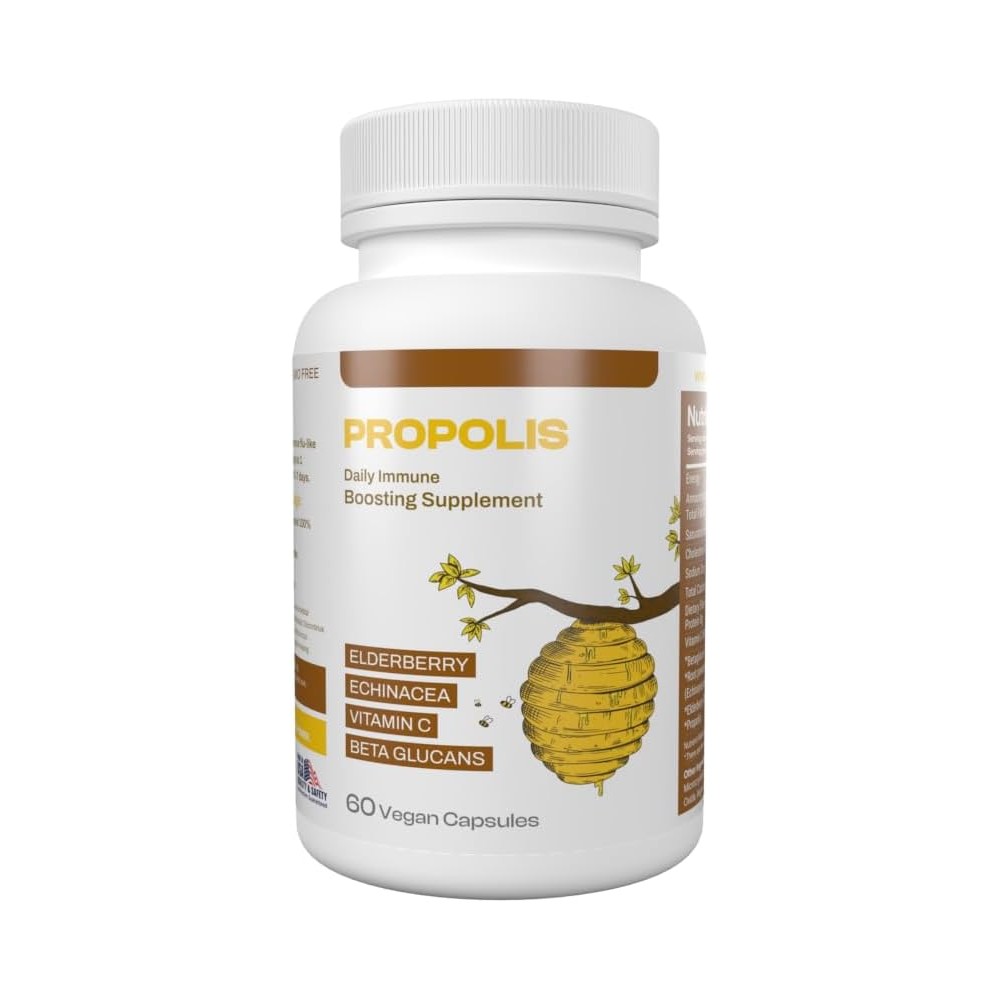 Only <b>Nutri Labs</b> 비 <b>프로폴리스</b> 베타 글루칸 이뮨 60비건캡슐