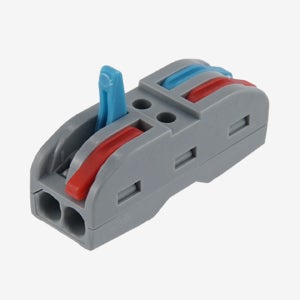 전선 연결하는 레버형 와이어 커넥터 압착식 터미널