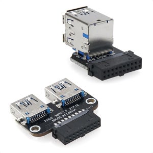 본체 내부용 USB 3.0 2포트 F to 20핀 F 메인보드 연결