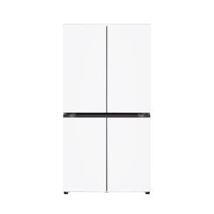 LG전자 디오스 4도어 870L 네이처 크림 화이트 T873MHH111