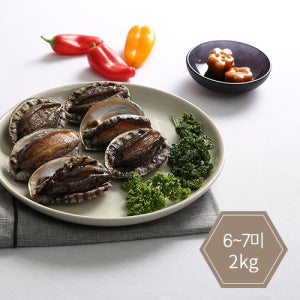 [바다농장] 완도전복 특특대 6-7미 2kg