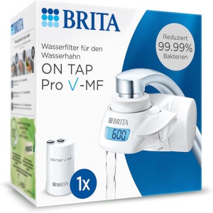 BRITA 브리타 온탭프로 V-MF 수도꼭지정수기 필터포함 600L