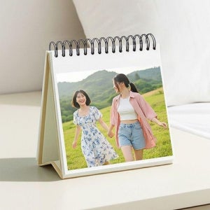 캘린더 접착식 사진 앨범 사진첩 만들기 미니 포토북 접착보관 여행