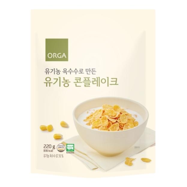 올가 유기농 콘플레이크 아침식사 시리얼 간편식