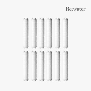 리워터 주방용 핸디타입 교체필터 12개
