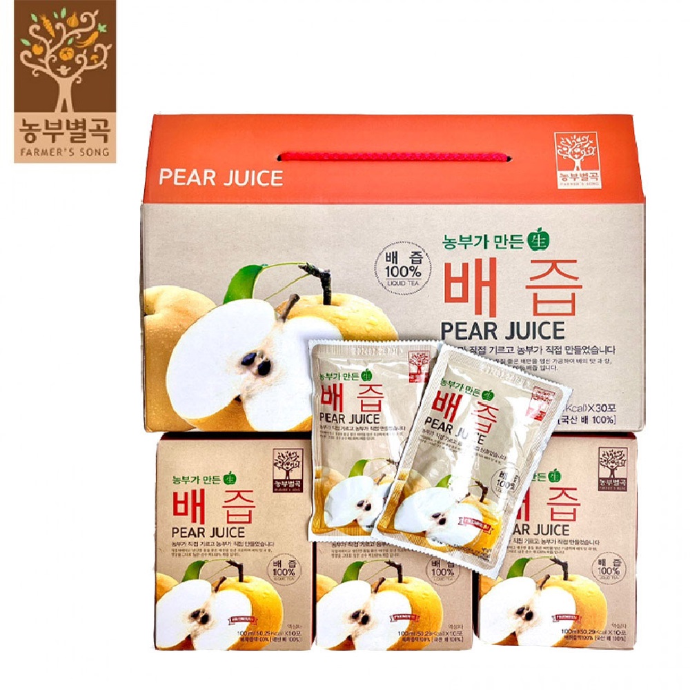 믿고먹는 농부별곡 배즙 30포 60388197
