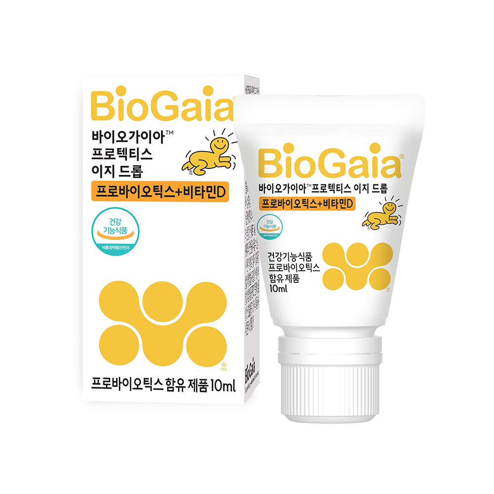 [국민유산균] 바이오가이아 프로텍티스 이지드롭 +비타민D 10ml, 1개