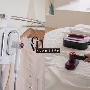 이븐라이프 올인원 스팀다리미 건식 습식 빠른예열 핸디형 의류관리기 EL-LIST01(3컬러)
