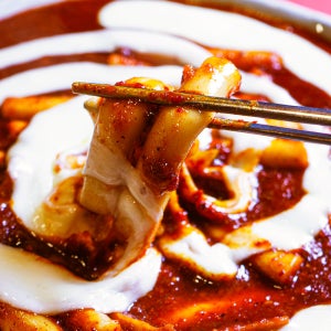 엽불떡볶이 즉석떡볶이 밀떡 밀키트 원조맛, 600g, 1개