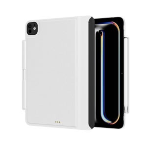 니케 아이패드 매직키보드 호환 케이스 Airmag EZ Plus 화이트, 아이패드 프로 28.2cm(11인치) M4-M5