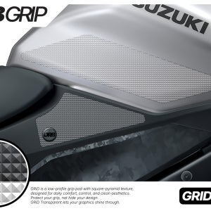 디알비그립 스즈키 GSX S1000 21~ 그리드 투명 DRB GRIP 니그립패드