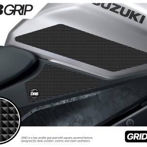 디알비그립 스즈키 GSX S1000 21~ 그리드 블랙 DRB GRIP 니그립패드