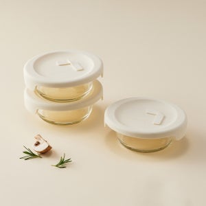 락앤락 리뉴얼 바로한끼 유리 밥용기 250ml 3개세트 (LLG301S3)