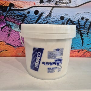 테라코 핸디코트 외부 빠데 퍼티 아크릴릭필러 5kg 콘크리트 석고보드