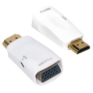 NEXTU HDMI to VGA 젠더 컨버터 오디오 지원 NEXT-2411HVC