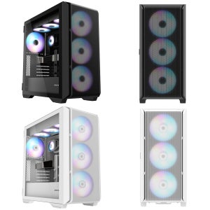 3RSYS R630 RGB 미들타워 PC 케이스 강화유리